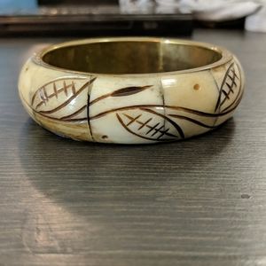 Carved Stone Bangle